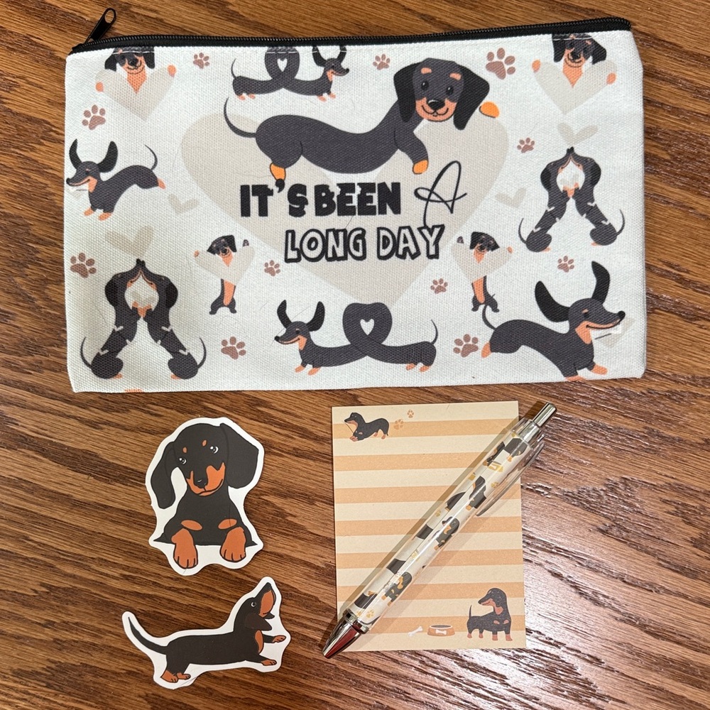 Dachshund gift set